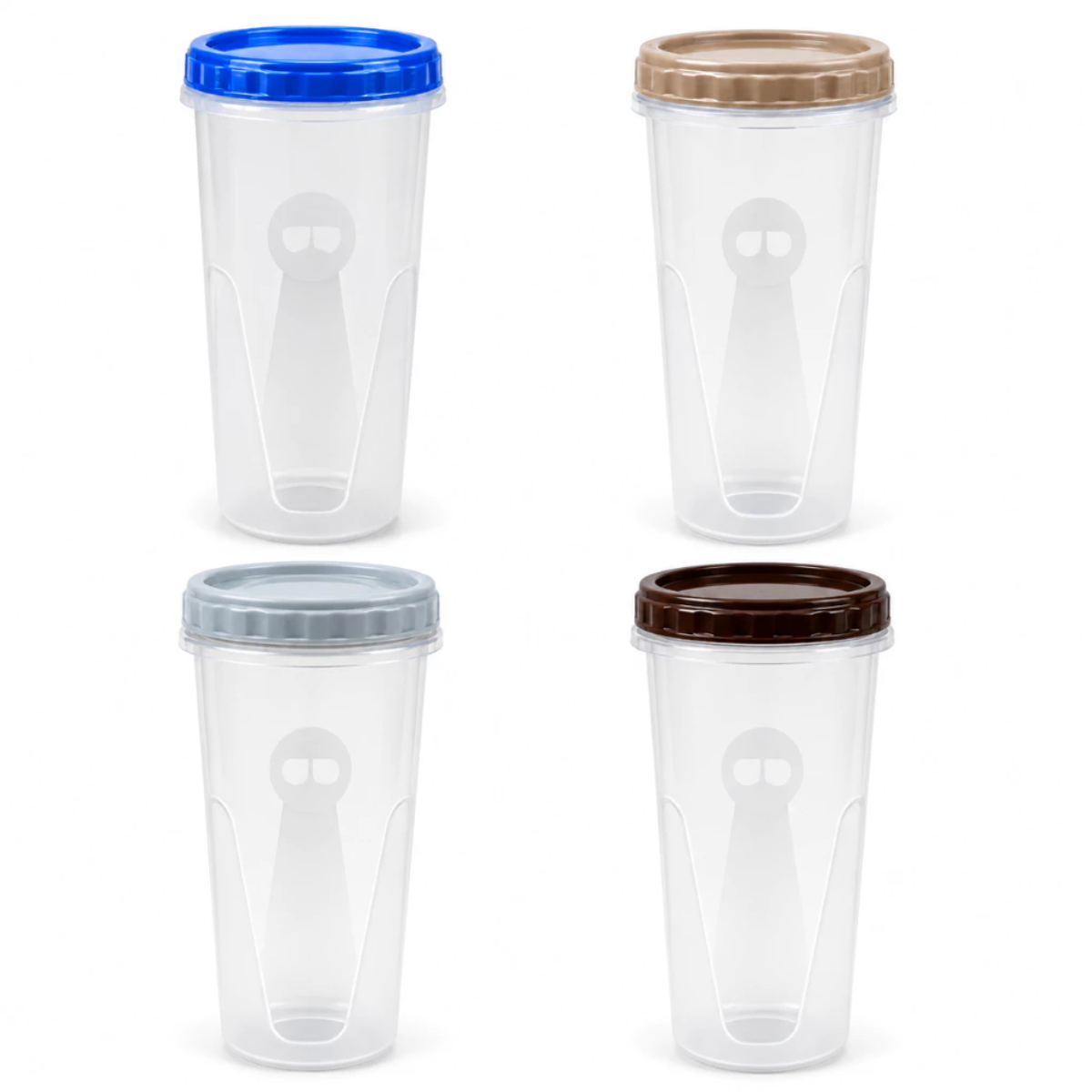 Organizador com Tampa Rosqueável 1,5L Multiuso