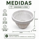 Vaso Grego Marmorizado 9L