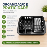 Escorredor de Louça Grande Reforçado Para Cozinha