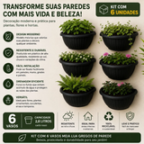 Vaso para Planta de Parede Meia Lua 2,8 Litros
