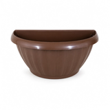 Vaso Grego de Parede Terracota Meia Lua