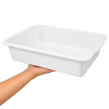 Bandeja Plástica 9 Litros para Carnes Alimentos Açougue