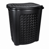 Lixeira Rattan 45 Litros Profissional - Design Elegante e Alta Resistência